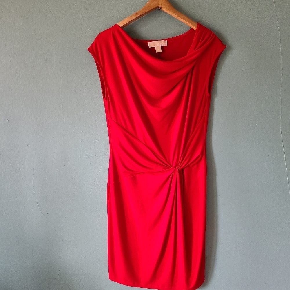 Michael by Michael Kors Slinky Red Dress Size Small